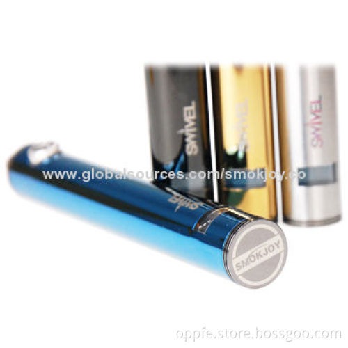 1,300mAh Original Wholesale Swivel Electronic Cigarette Rechargeable Batteries, LCD Display Screen